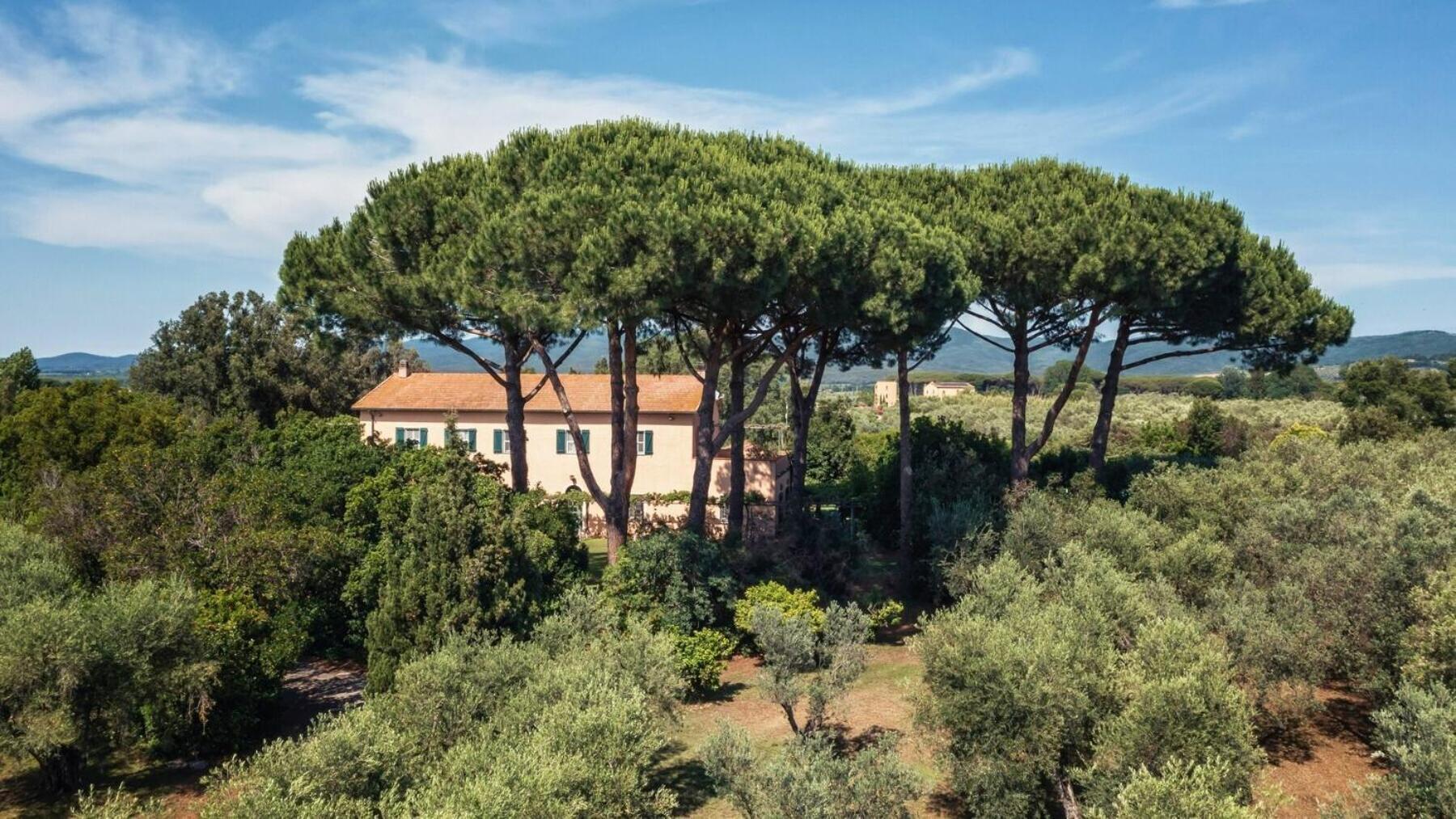 Bb Villa Bolgheri Mare Donoratico Exterior foto